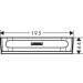 Hansgrohe Duschabzieher WallStoris mattweiss
