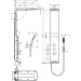 Hansgrohe Duschpaneel Lift Raindance satinchrom Armaturen chrom
