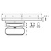 HG Duschset WallStoris mattschwarz