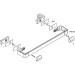 Hansgrohe Duschtürgriff Axor Universal Accessories 444mmm chrom