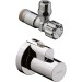 Hansgrohe Eckventil mit Schuber Abgang G 3/8 Brushed Brass