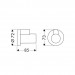 Hansgrohe Eckventilschuber Flowstar brushed black chrome 