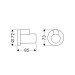 Hansgrohe Eckventilschuber Flowstar mattschwarz 
