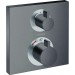 Hansgrohe Ecostat Square Thermostat, Unterputz, 2 Verbraucher, schwarz chrom gebürstet