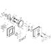 Hansgrohe Ecostat Square Thermostat, Unterputz, 2 Verbraucher, schwarz chrom gebürstet