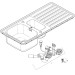 Hansgrohe Einbauspüle 340x150 m.Abtropffläche  S4113-F540