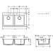 Hansgrohe Einbauspüle 370x370 S510-F770 SG
