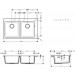 Hansgrohe Einbauspüle 370x370 S510-F770 SG