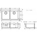 Hansgrohe Einbauspüle 370x370 S711-F765