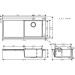 Hansgrohe Einbauspüle 450 mit Abtropffläche S717-F450