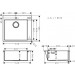 Hansgrohe Einbauspüle 450 S712-F450