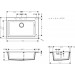 Hansgrohe Einbauspüle 660 S510-F660 BG