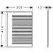 Hansgrohe F28 Abtropfmatte Anthrazit