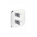 Hansgrohe Fertigset iControl PuraVida Absperr- und Umstellventil chrom