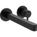 Hansgrohe 2-Loch Waschtischmischer Unterputz Finoris F-Set langer Auslauf mattschwarz