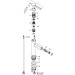 Hansgrohe Bidetmischer Finoris mit Push-Open Ablaufgarnitur chrom