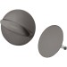 Hansgrohe Ab-u.Überlaufgarnitur Flexaplus F-Set (Griff u.Stopfen) brushed black chrome