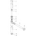 Hansgrohe Flowstar Premium-Siphon 1 1/4" nickel gebürstet 52100820