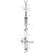 Hansgrohe Geräteabsperrventil F21 chrom 