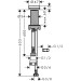 Hansgrohe Geräteabsperrventil F21 edelstahl-optik