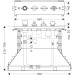 Hansgrohe Grundkörper 4-Loch Wannenarm.Axor m.Thermostat f.Fliesenrand m.Secuflexbox