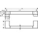 Hansgrohe Haltestange AddStoris brushed black chrome 
