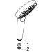 Hansgrohe Handbrause Croma Select S Multi EcoSmart weiss/chrom