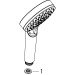Hansgrohe Handbrause Crometta Vario EcoSmart 9 l/min weiss/chrom