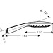 Hansgrohe Handbrause Raindance Select E 150 3jet chrom