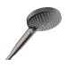 Hansgrohe Handbrause Raindance Select S 120 3jet PowderRain brushed black chrome