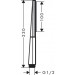 Hansgrohe Handbrause Rainfinity 1jet brushed bronze 