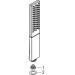 Hansgrohe Handbrause Rainfinity 1jet chrom 