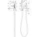 Hansgrohe Handbrausenmodul AXOR Starck Fertigset chrom