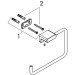 Hansgrohe Handtuchring AddStoris chrom 