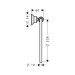 Hansgrohe Handtuchring AXOR Montreux chrom 