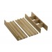 Hansgrohe IntraStoris Schubkasteninneneinteilung Set 340 Waschtischunterschrank 780/475, 780/550 und 1560/540 Eiche Natur