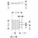 Hansgrohe IntraStoris Schubkasteninneneinteilung Set 340 Waschtischunterschrank 780/475, 780/550 und 1560/540 Eiche Natur