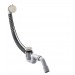 Hansgrohe Komplettset Ablauf- und Überlaufgarnitur für Normalwannen Brushed Nickel