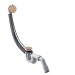 Hansgrohe Komplettset Ablauf- und Überlaufgarnitur für Normalwannen Brushed Red Gold