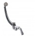 Hansgrohe Komplettset Ablauf- und Überlaufgarnitur für Normalwannen Polished Black Chrome