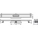 Hansgrohe Komplettset uBox universal für flache Installat.1000mm für DR FS