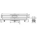Hansgrohe Komplettset uBox universal für flache Installat.1000mm für DR FS