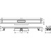 Hansgrohe Komplettset uBox universal für flache Installat.1000mm für DR FS