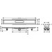 Hansgrohe Komplettset uBox universal für flache Installat.800mm für DR FS