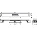 Hansgrohe Komplettset uBox universal für flache Installat.900mm für DR FS