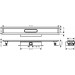 Hansgrohe Komplettset uBox universal für flache Installat.900mm für DR FS