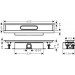 Hansgrohe Komplettset uBox universal für Standardinstall.600mm für DR FS