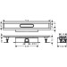 Hansgrohe Komplettset uBox universal für Standardinstall.700mm für DR FS