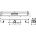 Hansgrohe Komplettset uBox universal für Standardinstall.800mm für DR FS
