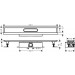 Hansgrohe Komplettset uBox universal für Standardinstall.800mm für DR FS
